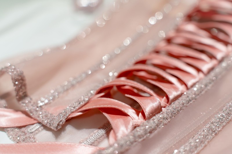 Różowy gorset - Szarecka.com