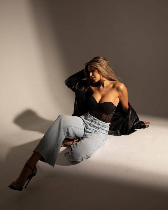 Długi gorset mesh z siatki gorseciarskiej - szarecka.com