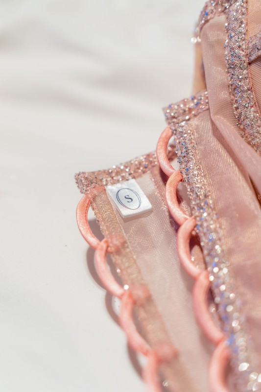 Różowy gorset - Szarecka.com