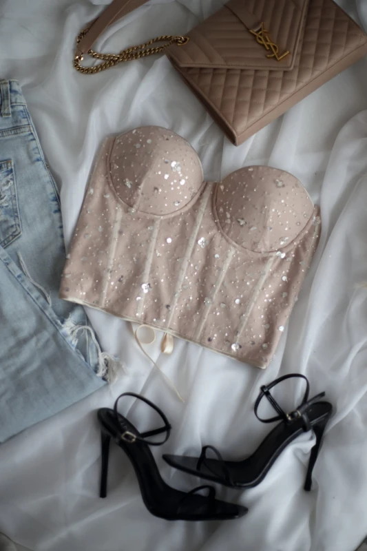 Gorset z cekinami Sparkle - szrecka.com