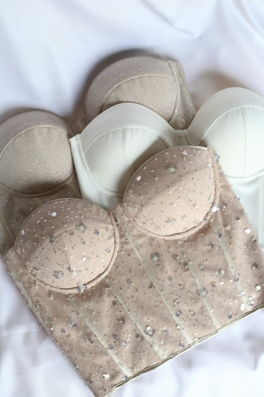 Gorset z cekinami Sparkle - szrecka.com